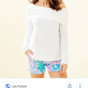 COPY - Lilly Pulitzer Belinda one shoulder pullover